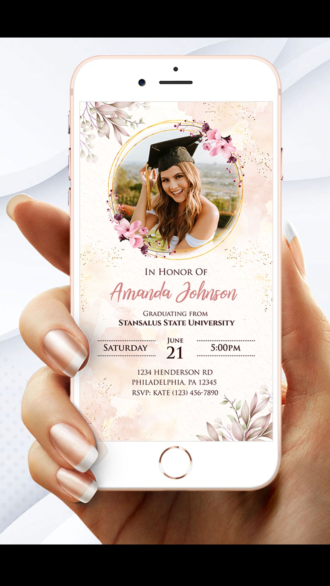 Senior Class of 2024 Invitation