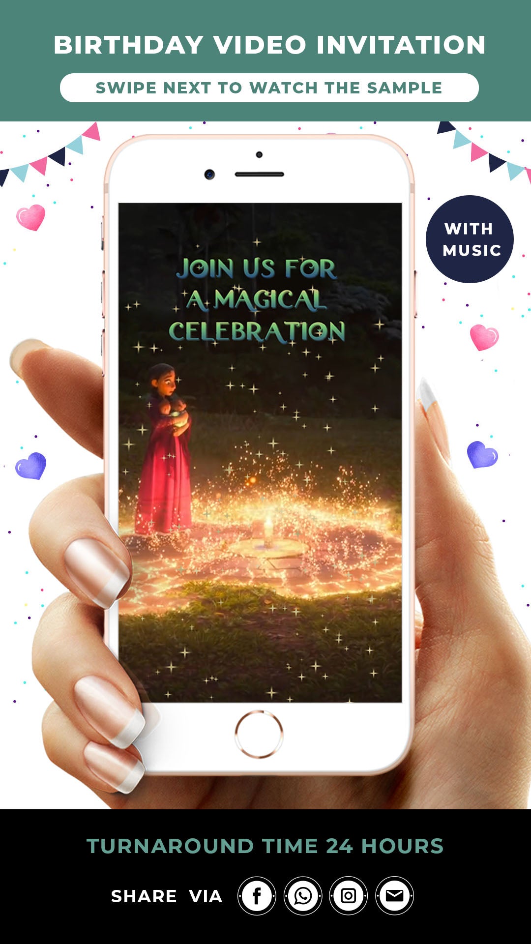 Encanto Birthday Video Invitation