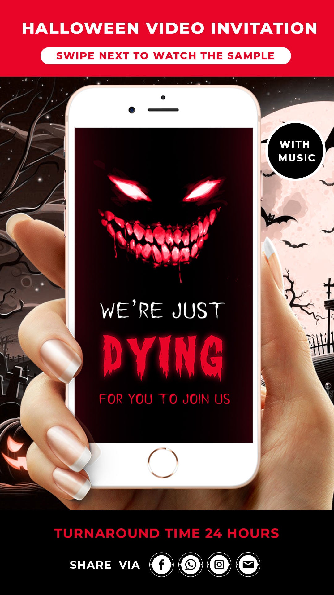 Horror Party Invitation