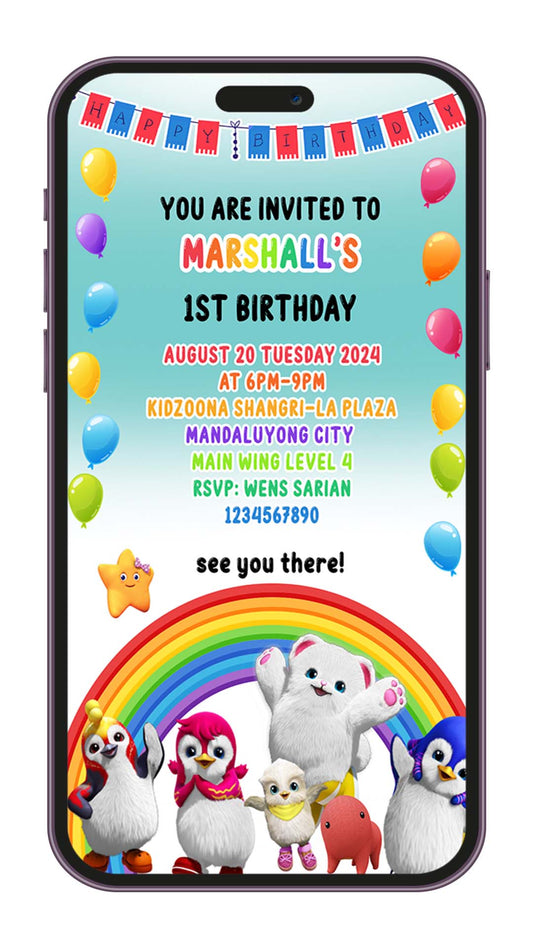 Badanamu Birthday video Invitation