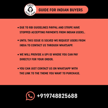 Process for Indian Customers to make Purchase