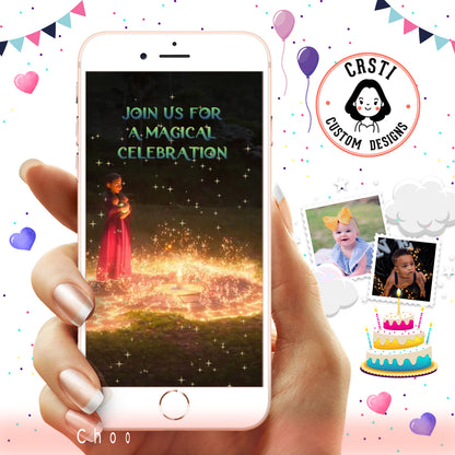 Enchanting Celebration: Encanto Digital Video Invitation Fun!