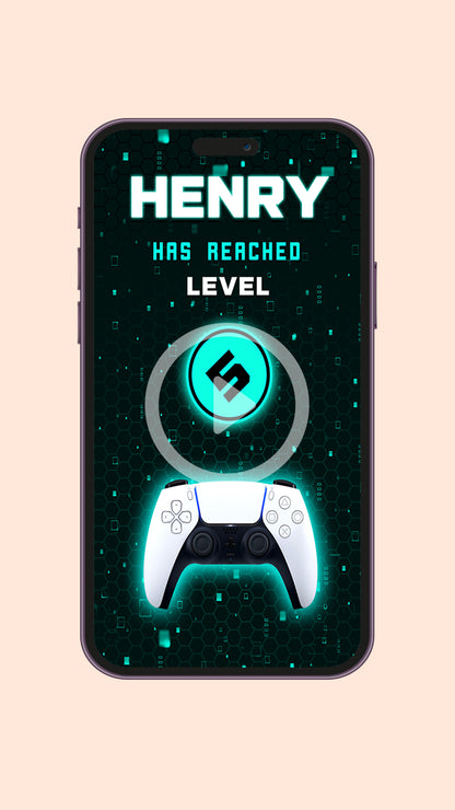 Video Game Animated Birthday Invitation