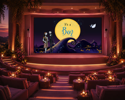 Nightmare Before Christmas Boy Gender Reveal Non-Custom Video