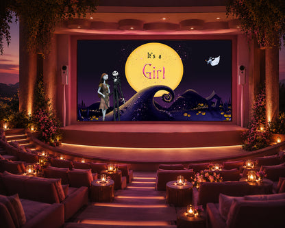 Nightmare Before Christmas Girl Gender Reveal Non-Custom Video