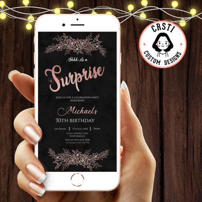 Mystery Celebration: Surprise Birthday Digital Video Invite!