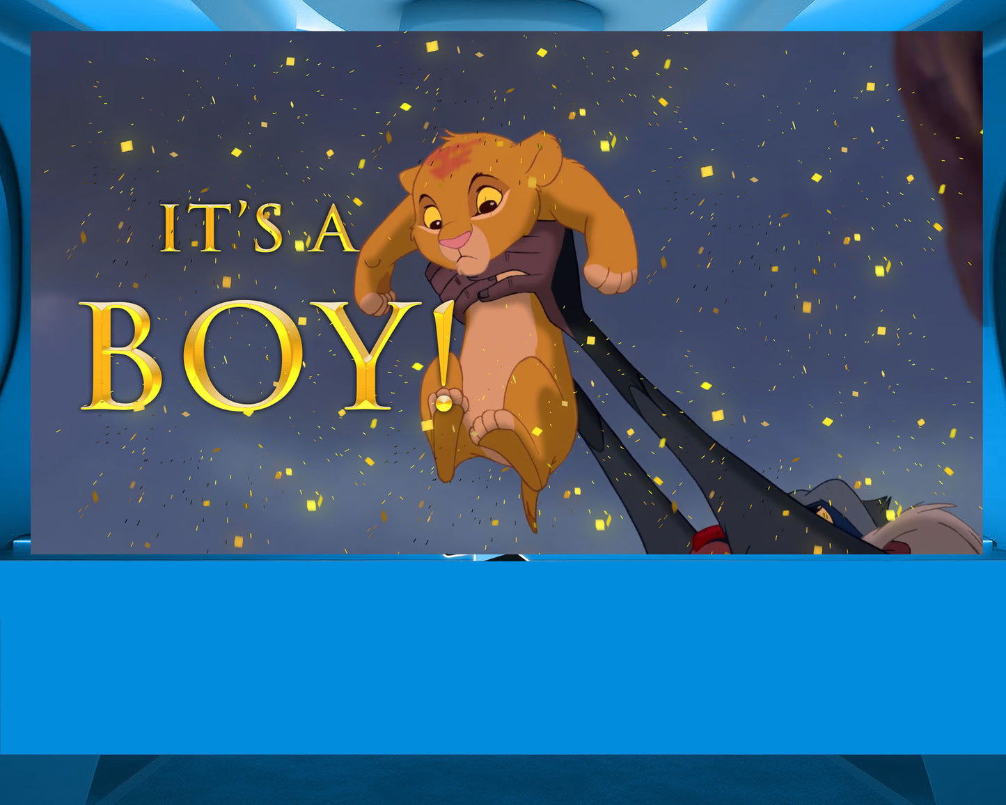 The Lion King Gender Reveal Movie Boy