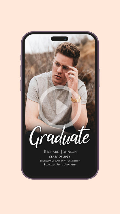 2026 Graduation Video Invitation