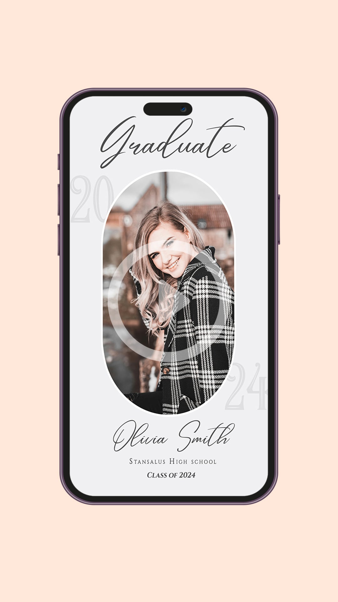 Simple Graduation Video Announcements 2026