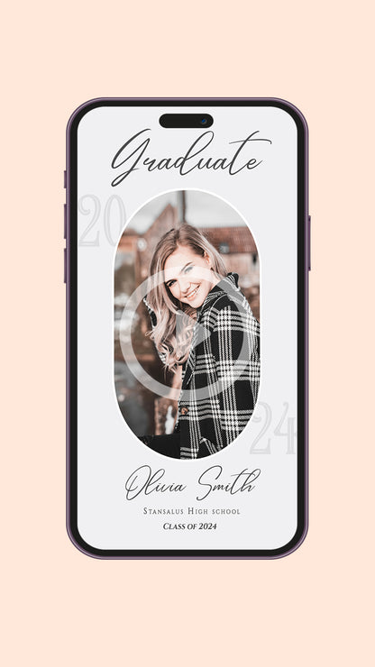 Simple Graduation Video Announcements 2026