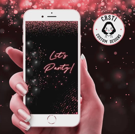 Elegant Affair: Rose Gold Adult Birthday Digital Video Invitation!