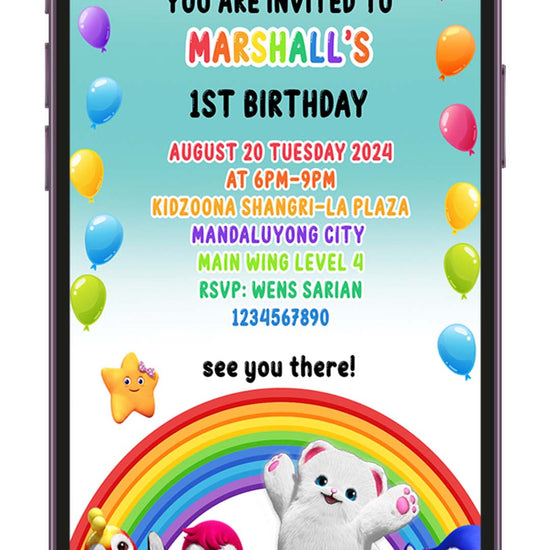 Badanamu Birthday video Invitation