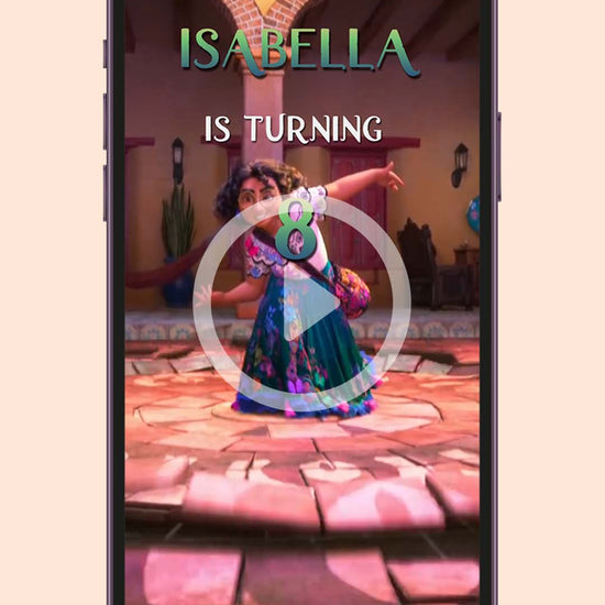Encanto Digital Birthday Video Invitation