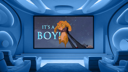 Lion King Boy Gender Reveal Non-Custom Video