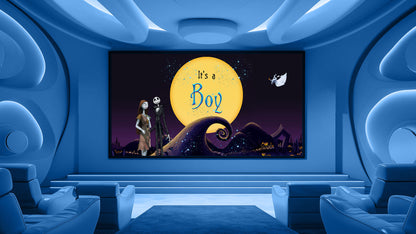 Nightmare Before Christmas Boy Gender Reveal Non-Custom Video