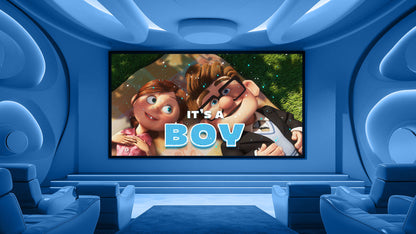 Up Boy Gender Reveal Non-Custom Video