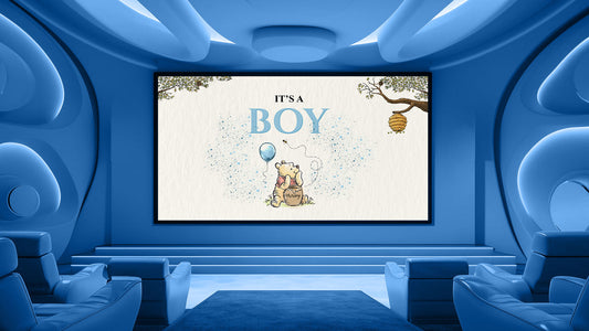 Winnie The Pooh Boy Gender Reveal Non-Custom Video