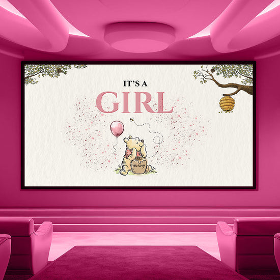 Winnie The Pooh Girl Gender Reveal Non-Custom Video