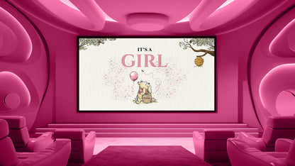 Winnie The Pooh Girl Gender Reveal Non-Custom Video