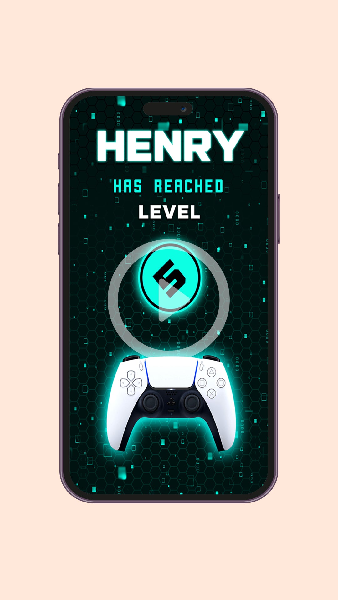 Video Game Animated Birthday Invitation