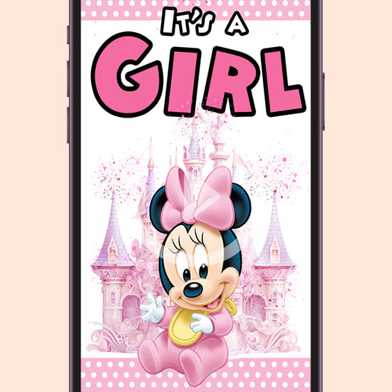 Mickey or Minnie Gender Reveal Video Announcement
