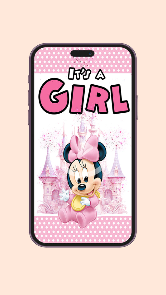 Mickey or Minnie Gender Reveal Video Announcement