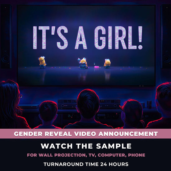 Minion Gender Reveal Movie Girl