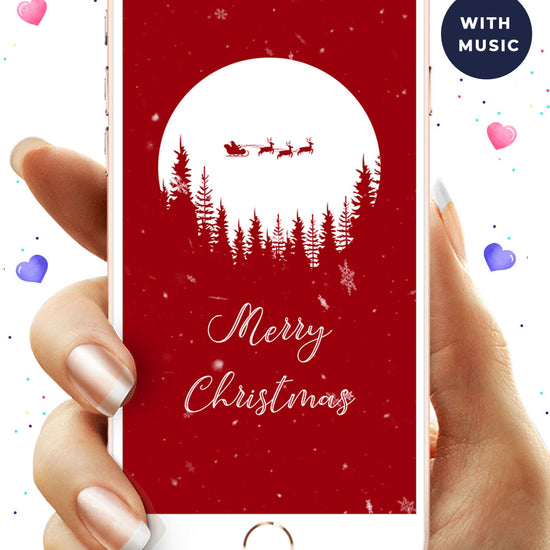 Christmas Greetings Video Invitation