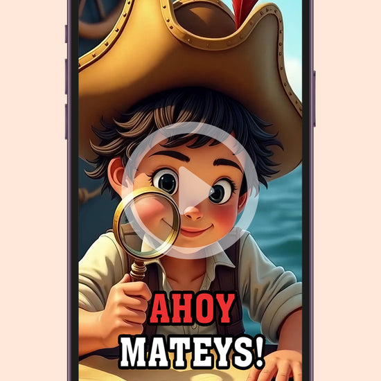 Pirate Birthday Invitation