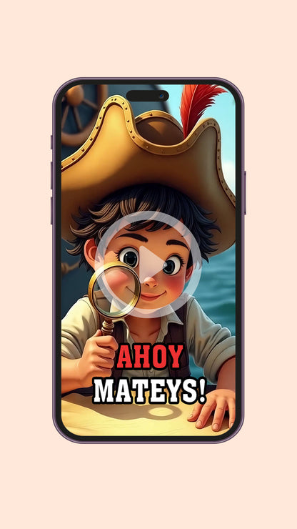 Pirate Birthday Invitation