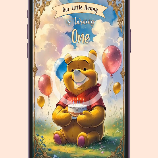 Winnie the pooh Birthday Invitation