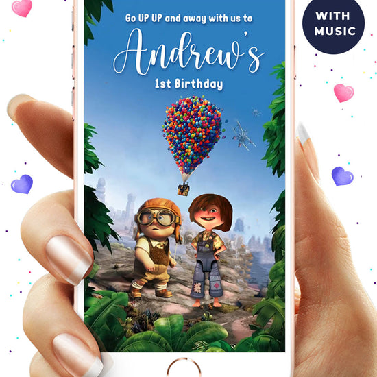 Up Birthday Video Invitation
