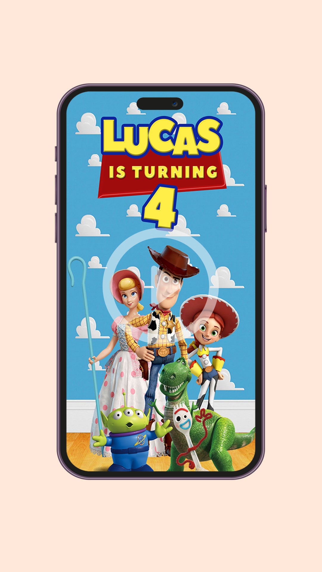 Toy Story Birthday Video Invitation