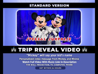 Personalized Surprise Trip Reveal Video